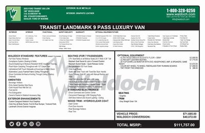 2025 Ford Transit-350 Passenger Van XLT