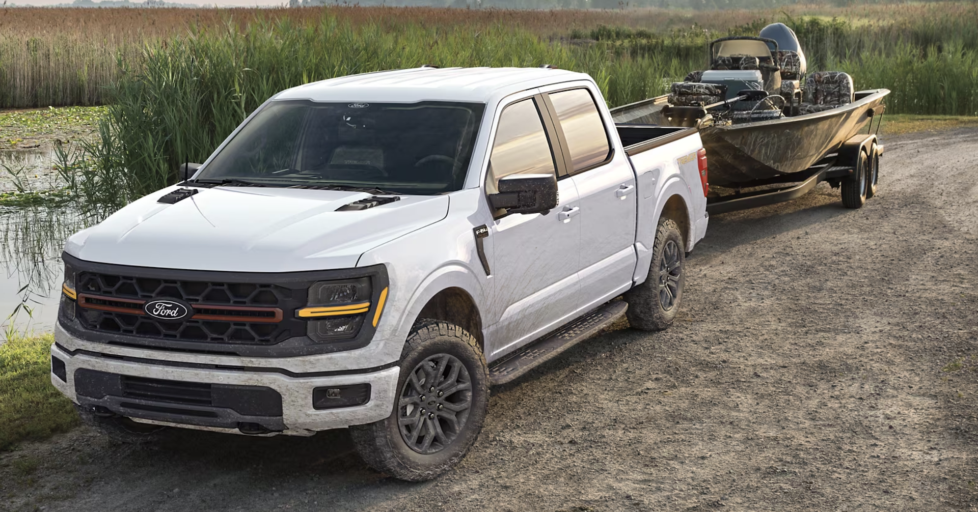 New Ford F-150 Towing Boat In My Area - Serving Kerrville, TX