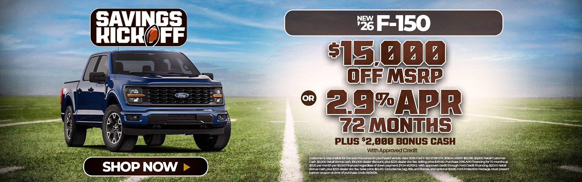 New Ford F-150 Deals Near Me in Boerne, TX