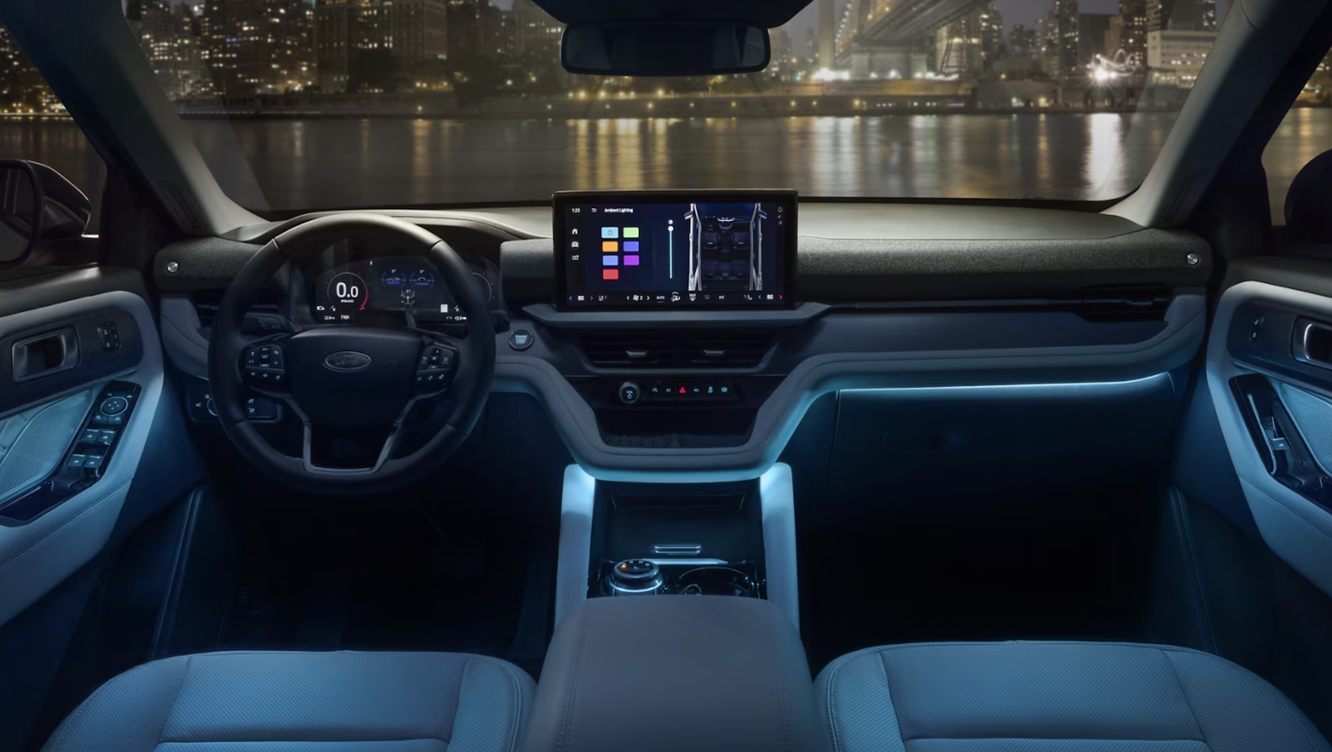 2025 Ford Explorer Dashboard & Interior Near San Antonio, TX