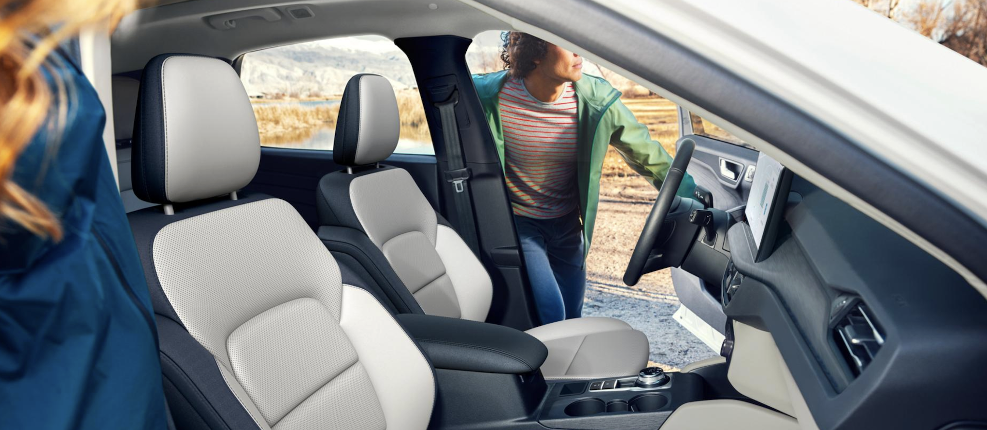 Front seats of new 2026 Ford Escape for sale near Kerrville