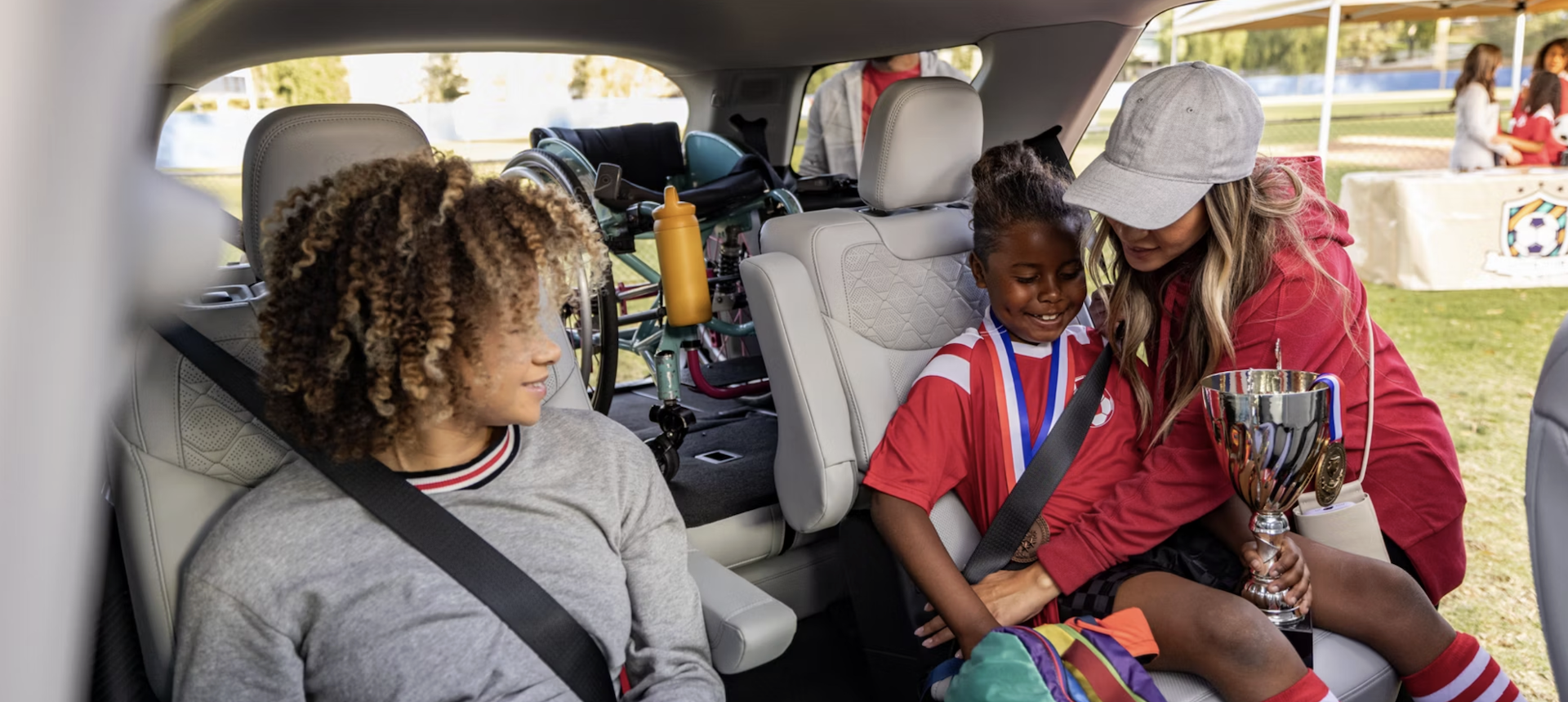 Backseat of 2026 Ford Explorer for sale near Comfort, TX